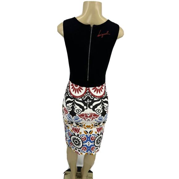 Desigual Mini Dress Multicolor Vibrant Pattern - Picture 3 of 10